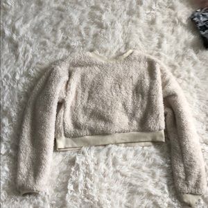Fluffy long sleeve shirt from forever 21
